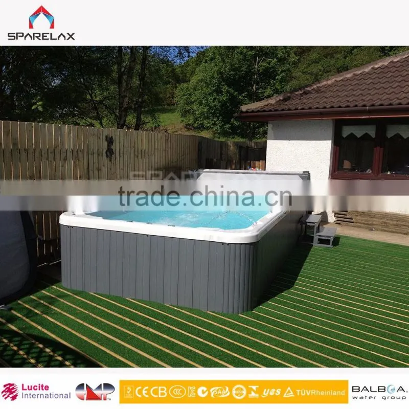 Hot Selling Imported USA Acrylic Balboa Freestanding Swim SPA Pool