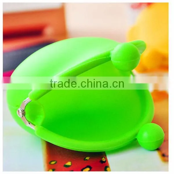 Eco-friendly & Non-toxic silicone coin purse with factory price