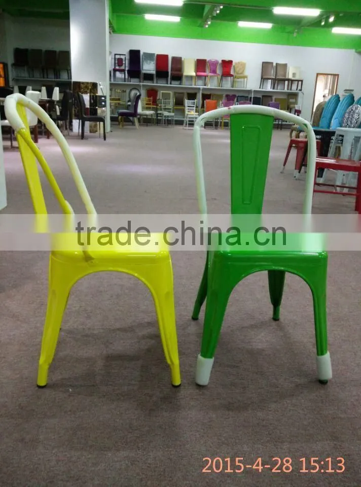 Vintage Industrial Chair iron chair with garden furniture