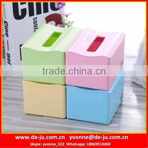 Transparent Clear Plastic Tissue Box
