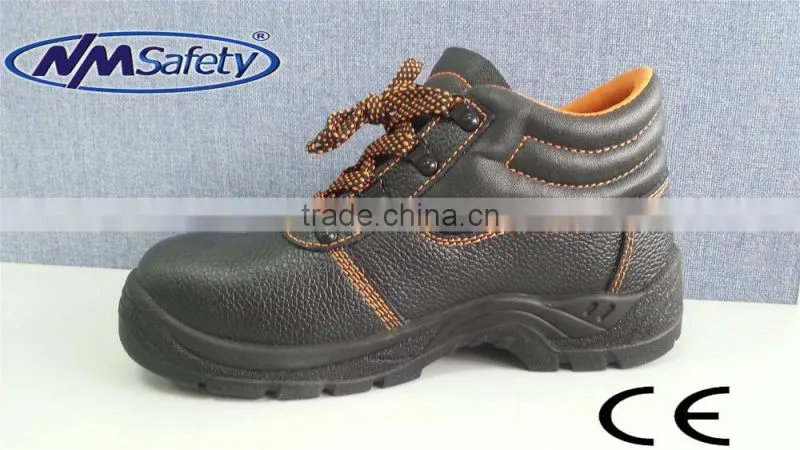 NMSAFETY wide metal steel toe cap safety shoes for engineers
