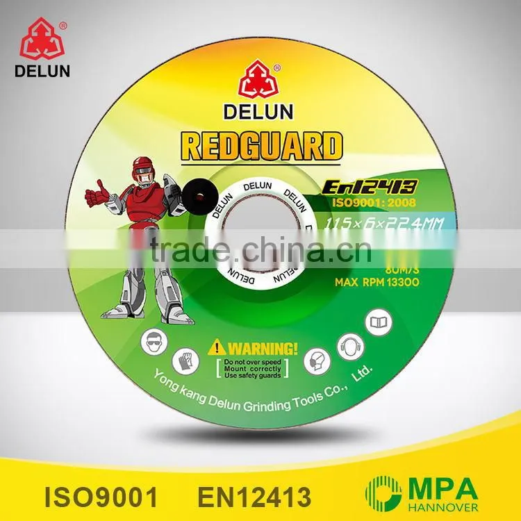 4.5 inch abrasive disc en12413 cutting wheel 4'' grinding disc