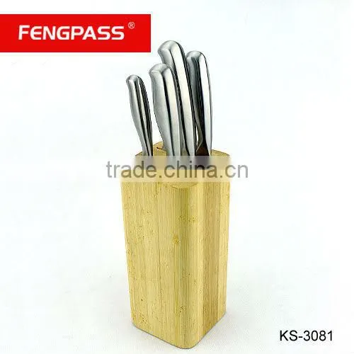 soft to touch High quality PP plastic knife block(49-389-476)