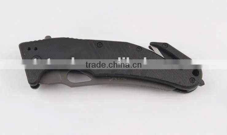 New design Multi functional stainless steel folding pocket strider knife PA42D