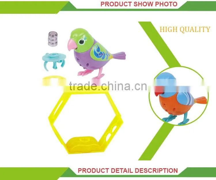 Intelligent voice control singing parrot toys
