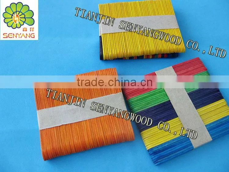 birch wooden DIY toys round DIY craft sticks
