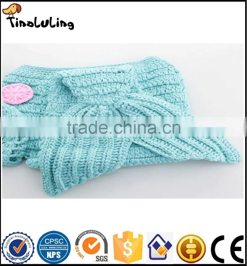 Tinalulling Cute Handmade Baby Mermaid Photography Props Costumes for newborn