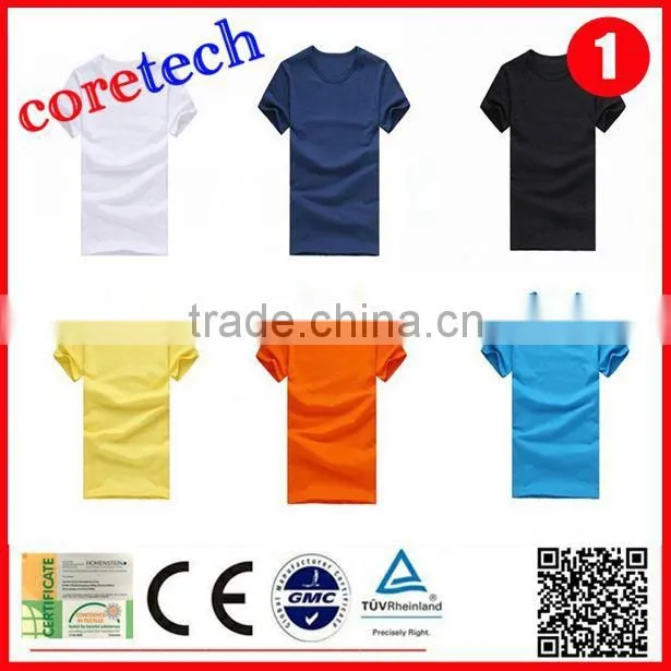 plain o-neck slim fit blank t-shirt factory