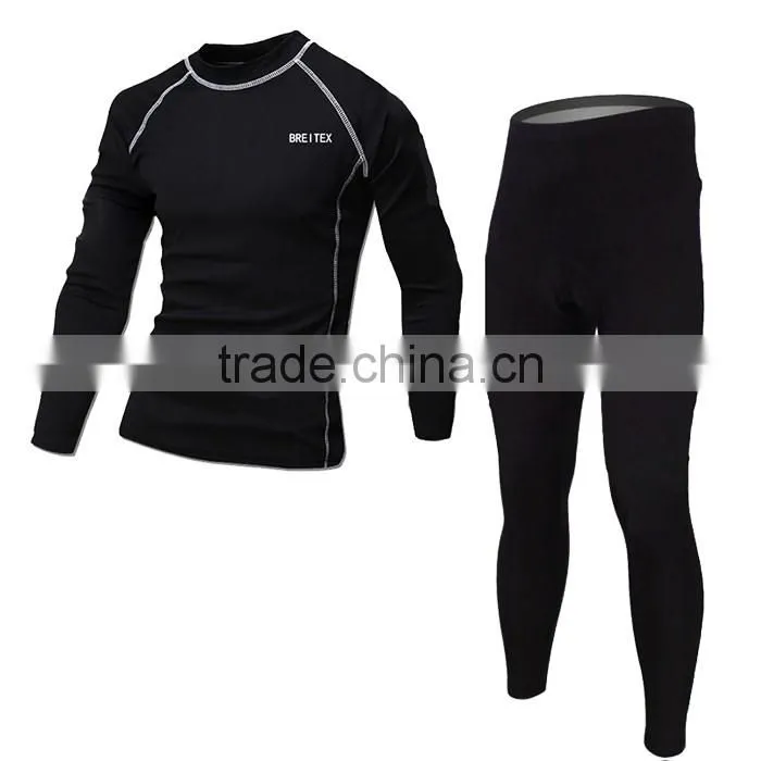 Good quality cheap long sleeve outdoor set cycling clothes