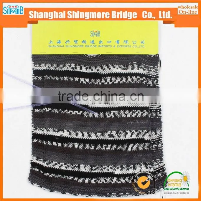 knitting yarn supplier shanghai smb cheap wholesale high quality 4Nm acrylic yarn 100% for knitting scarf