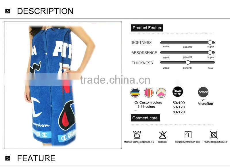 Custom printed sheared terry towel gift packing ideas for wedding