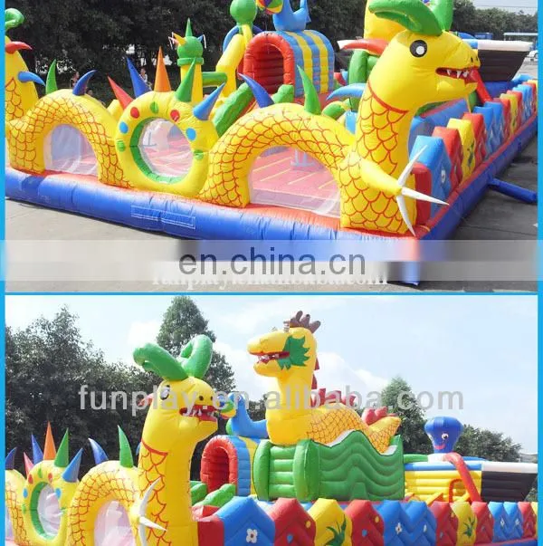 Cheap Kids Inflatable Amusement Park Customized Giant Inflatable Amusement Park Inflatable Fun City