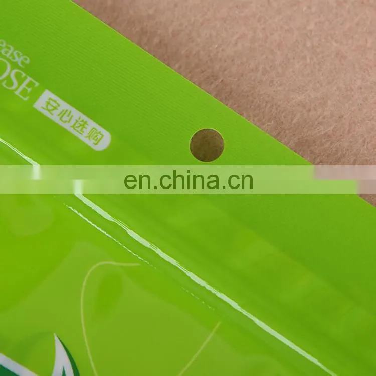 Customized sizes reusable coloring printing opp gloves packaging bag plastic poly bag with zipper