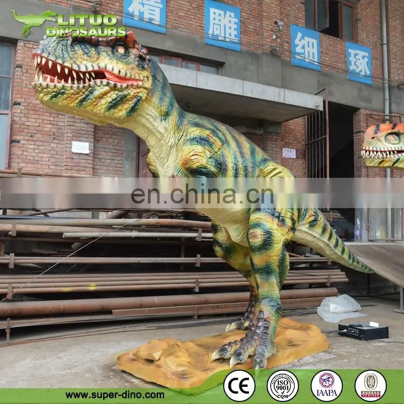 giant t rex model life-size robotic dinosaur jurassic park animatronic dinosaur