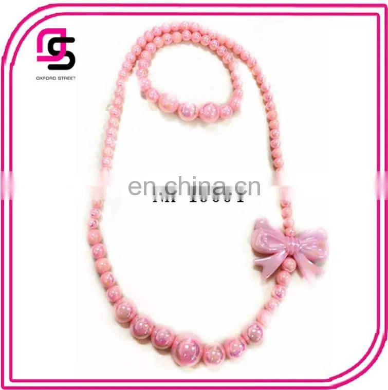 2015 Wholesale Fashion Necklace And Bracelet Jewelry Set For Children