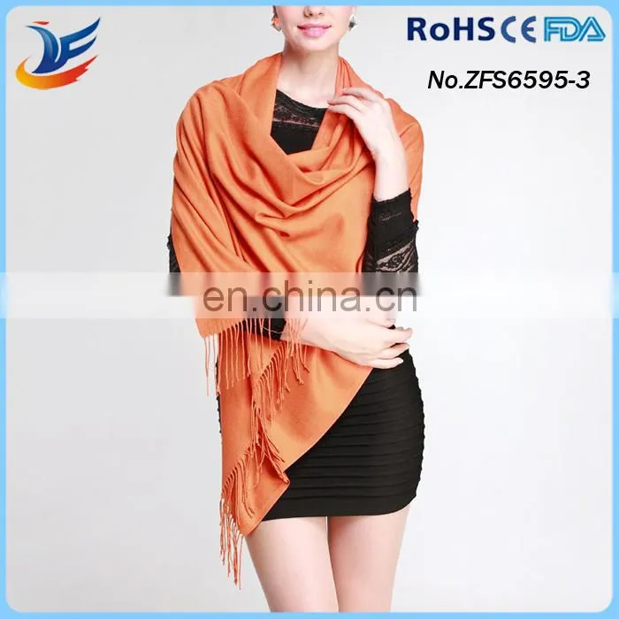 custom high quality pure cashmere scarf
