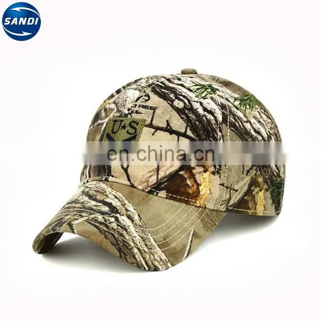 Promotional custom military camouflage cap