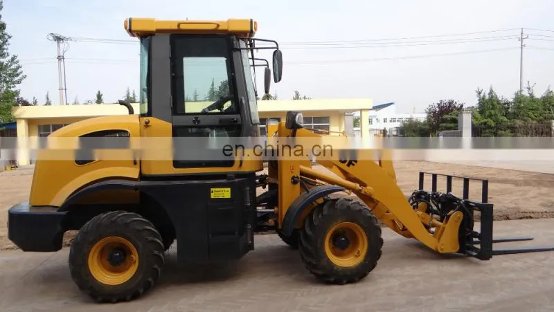 1ton wheel loader with 4 in 1 bucket,china factory loader,mini wheel loader
