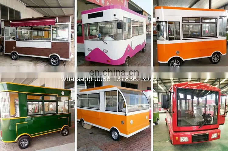 Can be customized mobile electric food car / food truck for sale / mobile food truck for sale
