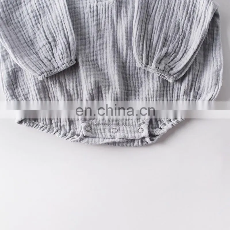 Baby Fashion Soft Rompers Full Sleeve Baby Bamboo Cotton Romper