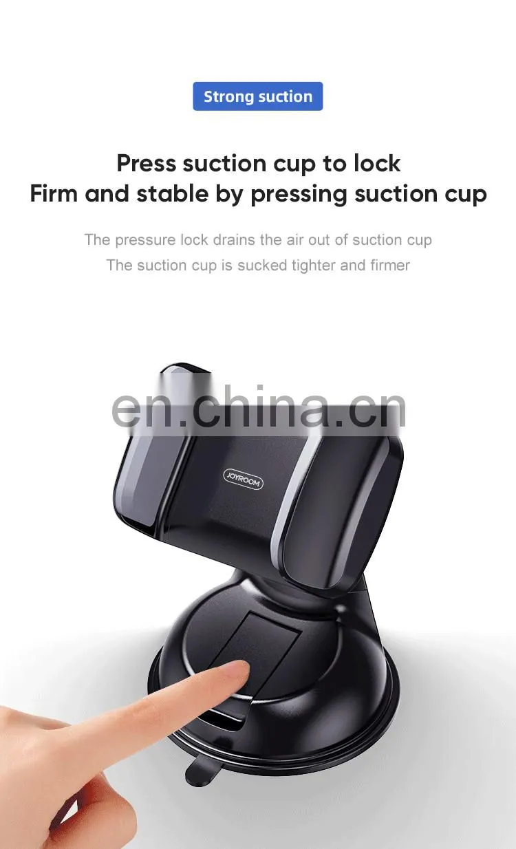 Joyroom JR-OK1 hot selling single pull suction cup holder for mobile phone