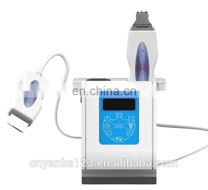 Personal and salon use cleansing ultrasonic skin scrubber for face