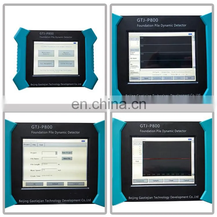 High Quality Hot Sale Pile Integrity Testing Low Strain Impact Test