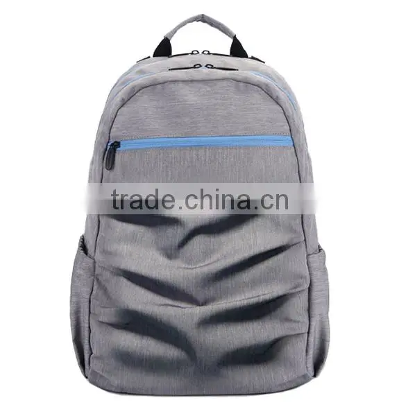 2016 Customed Gray Canvas Diaper Baby Bag