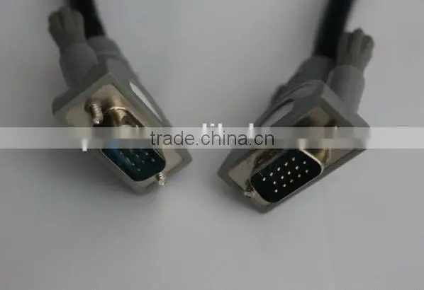3+9 high speed 15pin screws computer monitor cable, wiring diagram vga cable