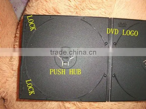 Blank Black Short 7mm DVD Case