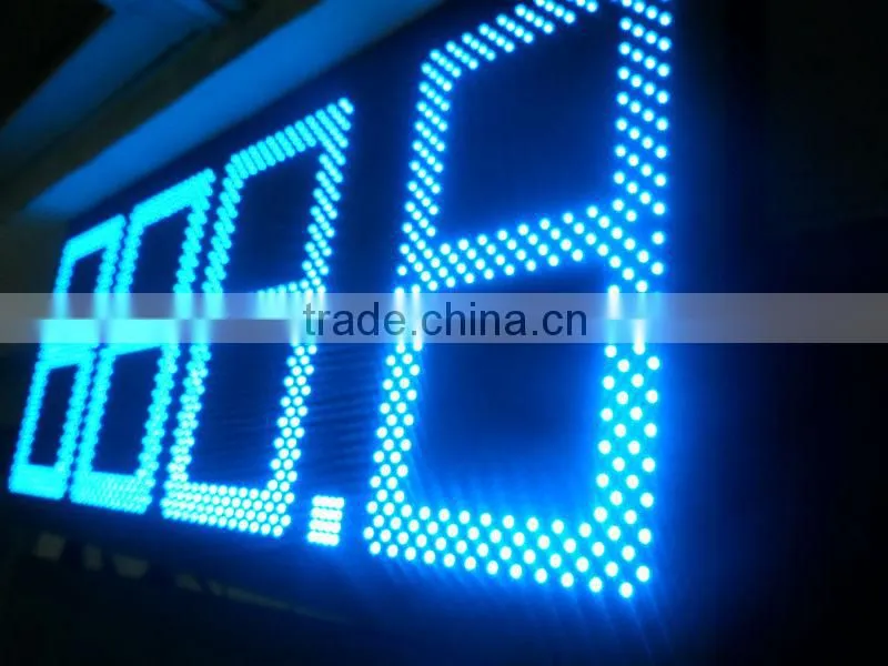 SkyMax high brightness 42 inch Outdoor Building LED digital gas price sign