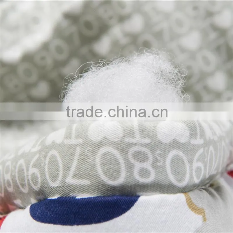 China manufacturer newest design cartoon microfiber filling comforter wholesale thick quilt