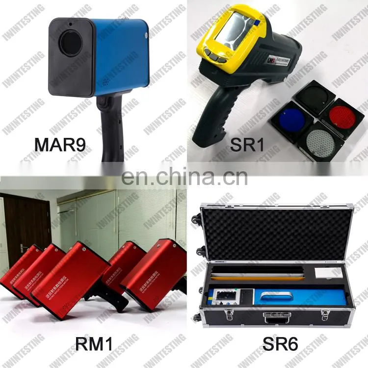 Professional retroreflectometer for day and night visibility