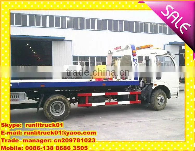 EQ1070TJ9AD3 5 tons road wrecker truck