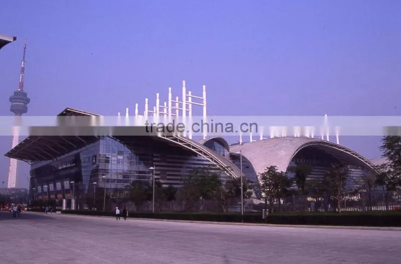 Economical cost design steel structure conference hall