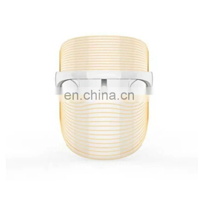 3 Color LED Light Photon Face Neck Rejuvenation Skin Facial Therapy Wrinkle
