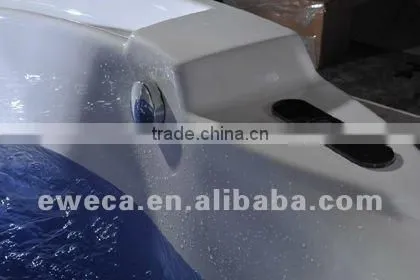 Round Indoor whirlpool Spa bathtub