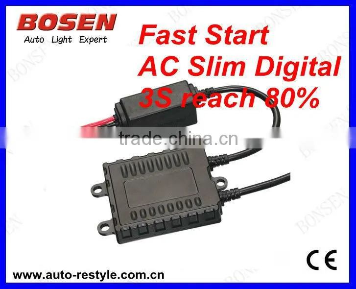 ac slim digital fast start hid xenon kit 35w 3s reach 80% high reach cleaning kit