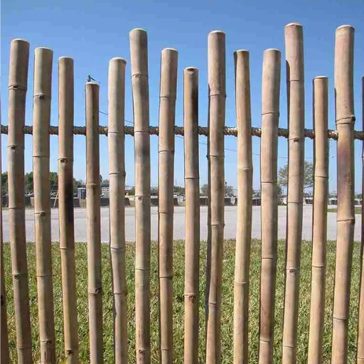 how to use bamboo as a fence (1)