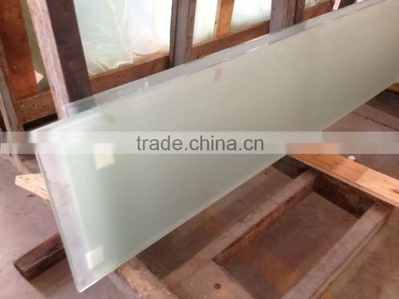 Froasted tempered glass with reasonable price and good quality