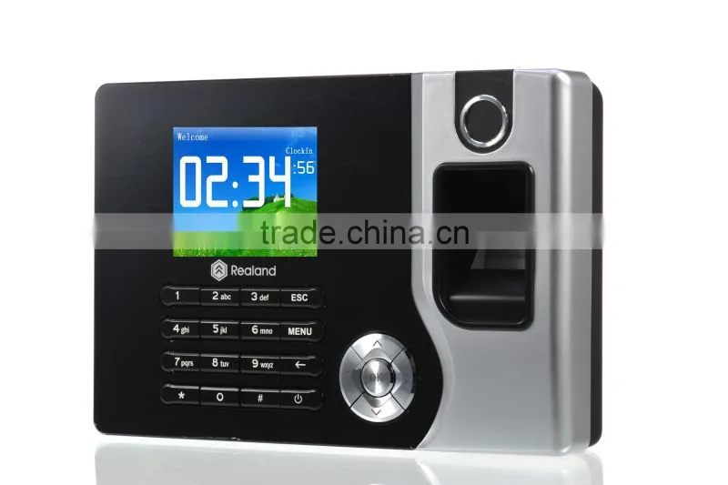 REALAND Biometric fingerprint time attendance card system A-C071
