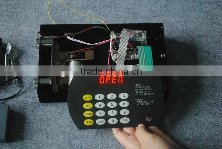 automatic opening safe box lock,electronic lock,combination lock for lockers