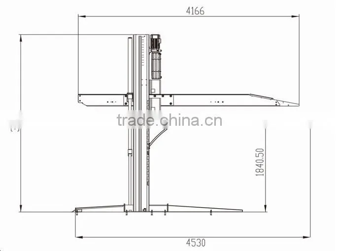 popular equipment of two post car lifts for home