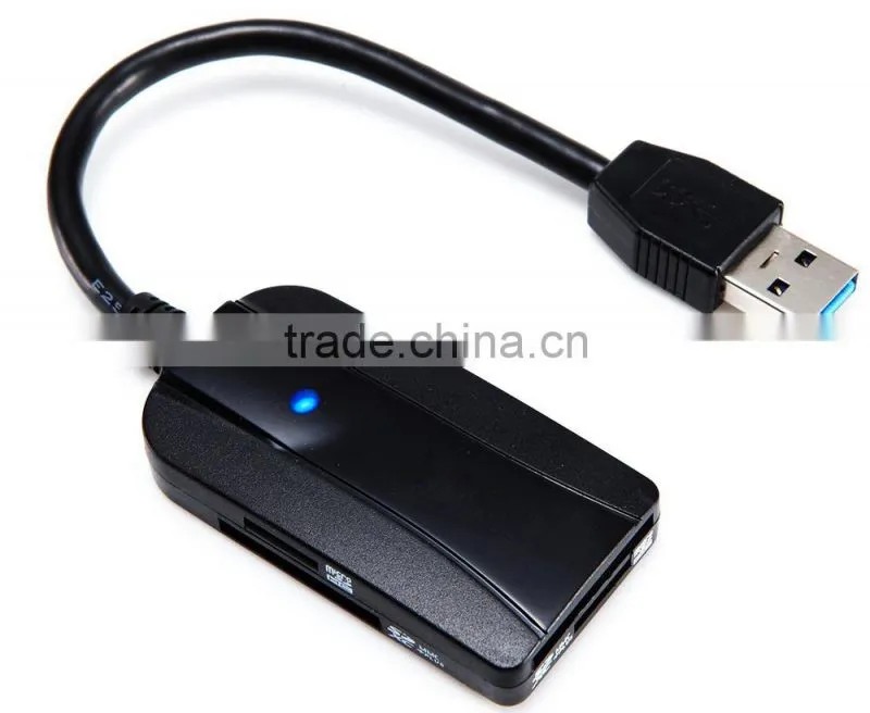 4 Port USB 3.0 Card Reader for SD/MicroSD cards