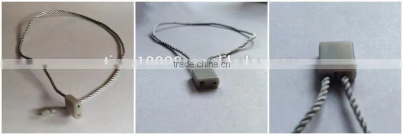 Gray, high quality, plastic labels,Fashion Swing Tag with String