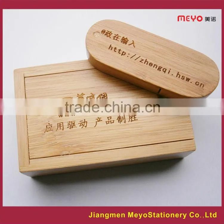 2015 Logo Custom Commercial Wooden USB Flash Drive