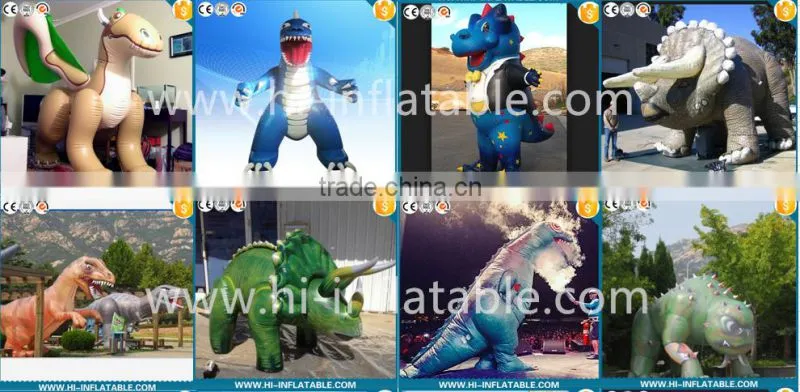 Top quality favorable price popular advertising giant Inflatable Triceratops