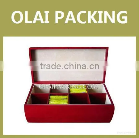Elegent Antique Chain Black Tea Wooden Box
