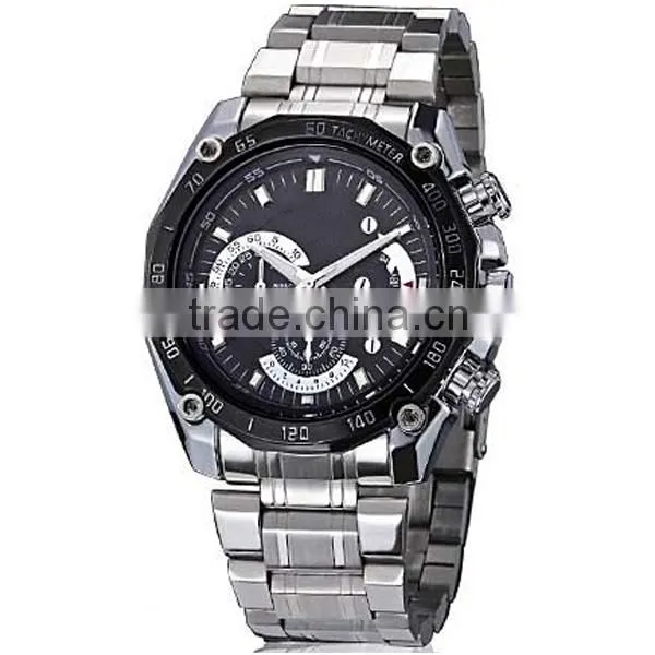 2015 trend design japan movement geneva quartz stainless steel back watch