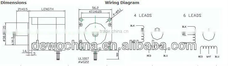 High torque laser Nema 23 linear stepper motor